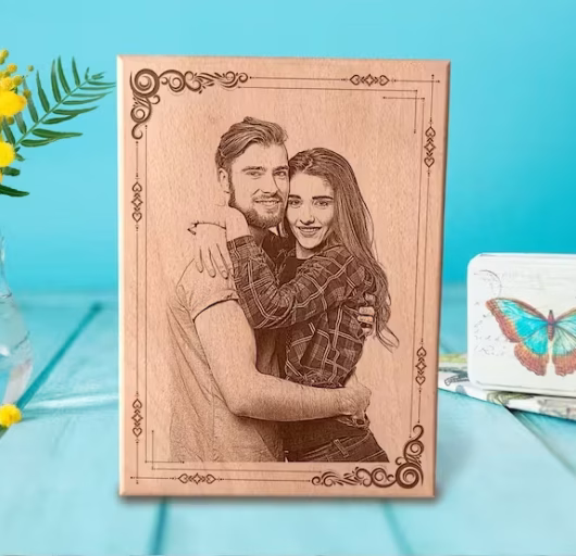 ArtarkStudio -Laser Engrave a Photo on Wood 01 Fotografia em Madeira